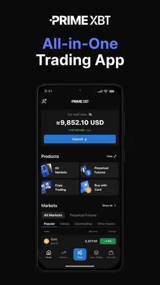 PrimeXBT Trading & Investing Screenshot1