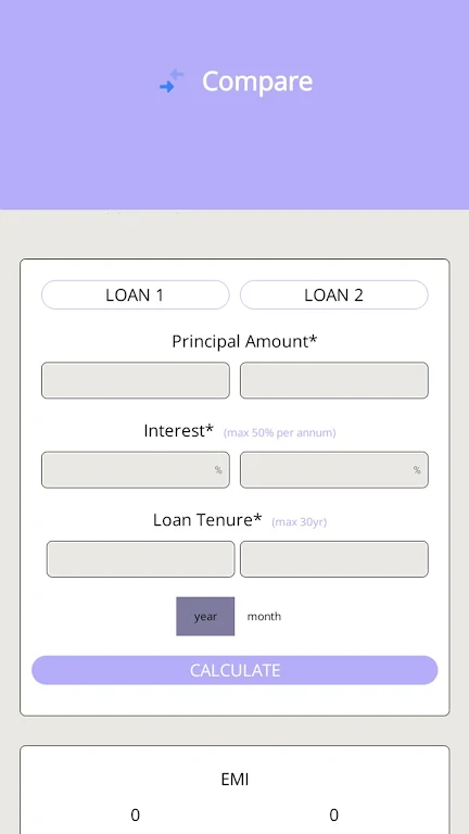 Loan EMI Calculator Screenshot4