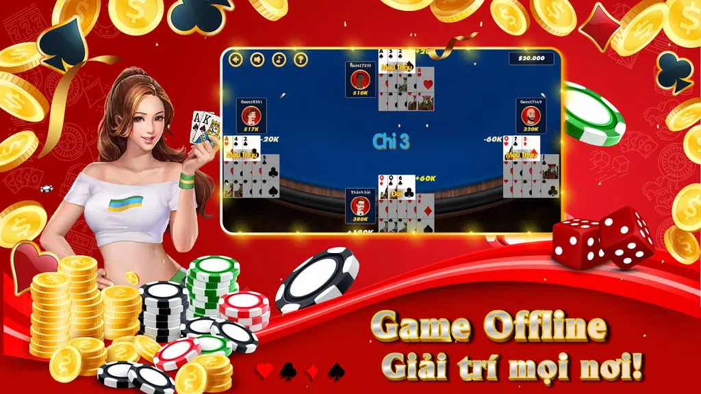 Chinese Poker (Mau Binh) Screenshot4