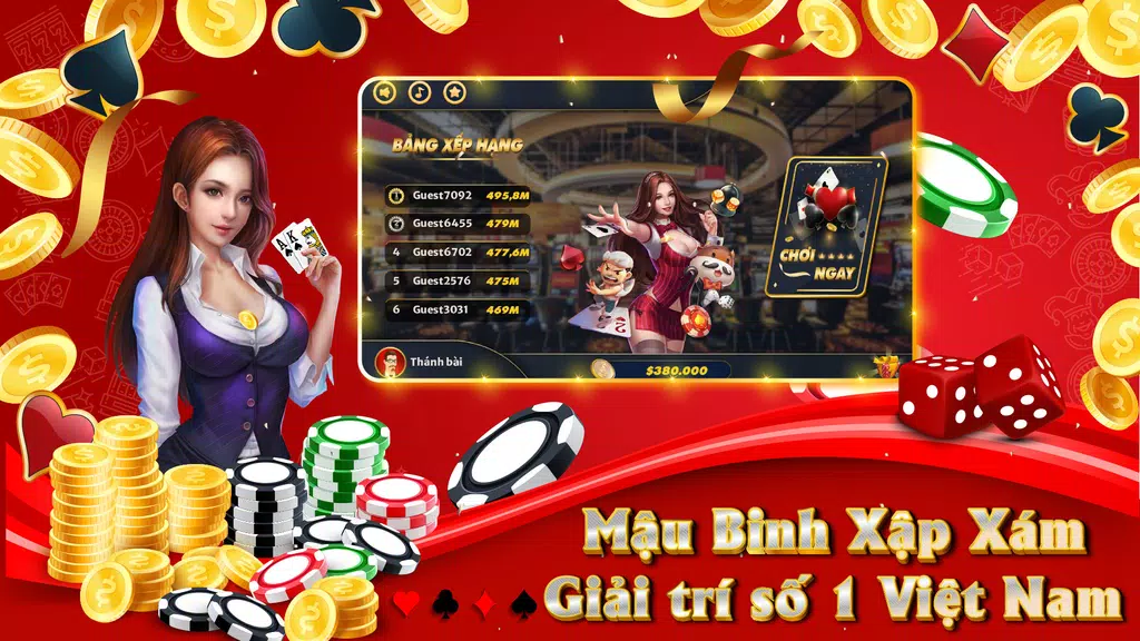 Chinese Poker (Mau Binh) Screenshot1