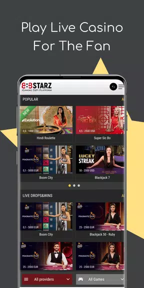 888Starz — Betting and Casino Screenshot3