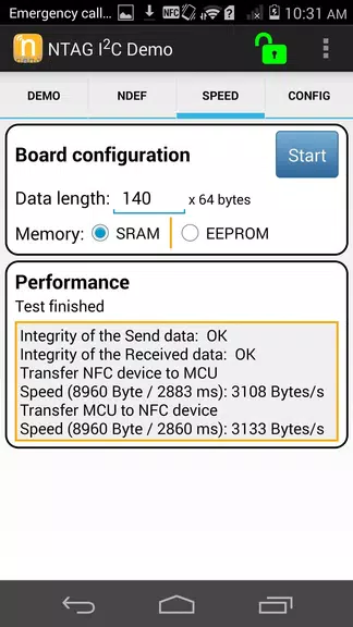 NTAG I2C Demoboard Screenshot3