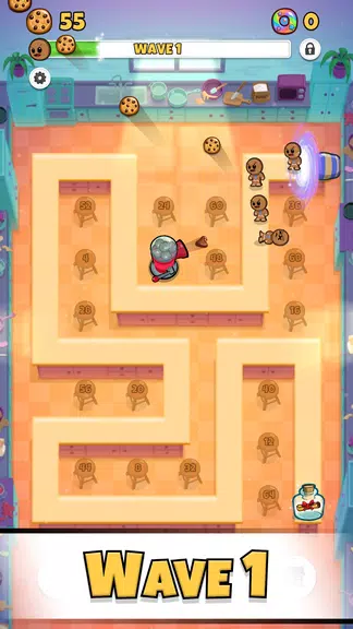 Cookies TD: Idle Tower Defense Screenshot1