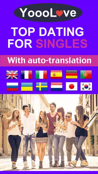 YoooLove Dating with auto-translation - Free chat Screenshot1