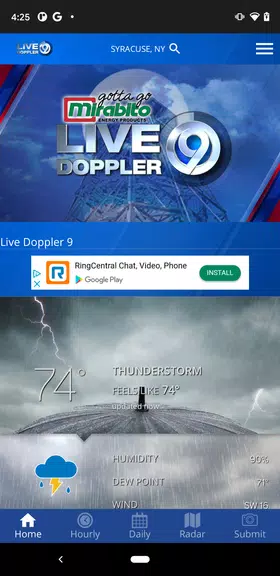 WSYR Storm Team App Screenshot1