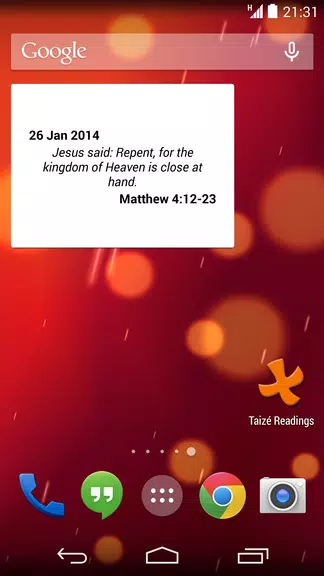 Taizé Readings Screenshot2