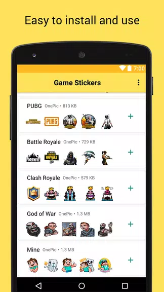 Game Stickers for Whatsapp Screenshot2