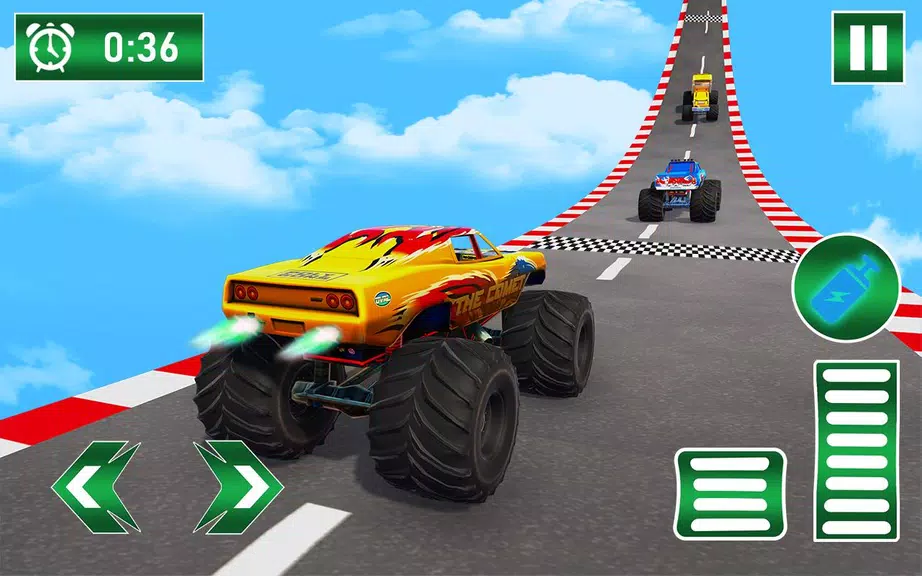 Mega Ramp Monster 3d Car Games Screenshot1