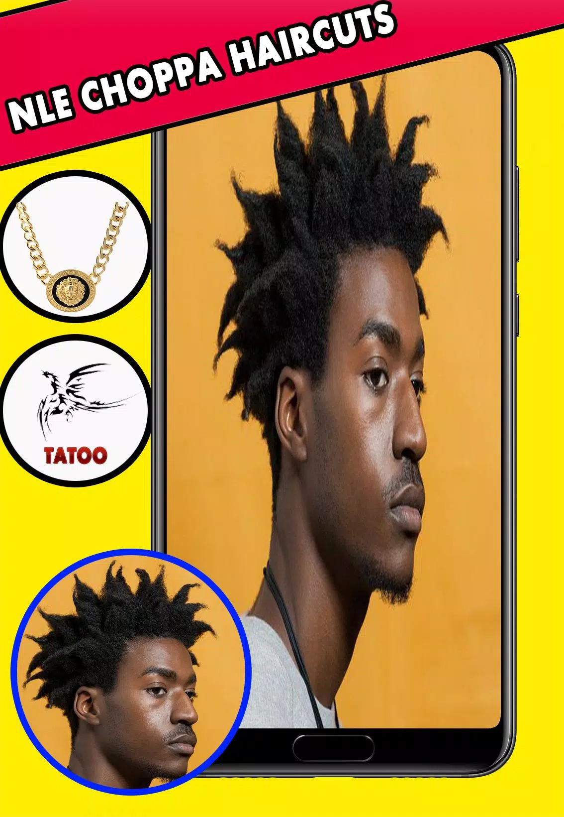 Nle Choppa Haircut Stickers Screenshot2