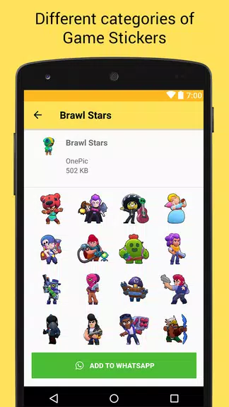 Game Stickers for Whatsapp Screenshot3