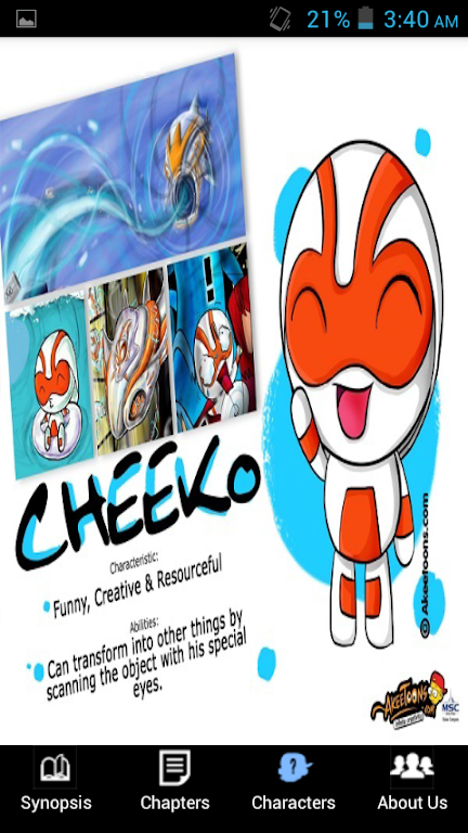 Cheeko Comic Screenshot3