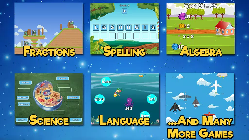 Fifth Grade Learning Games Screenshot1