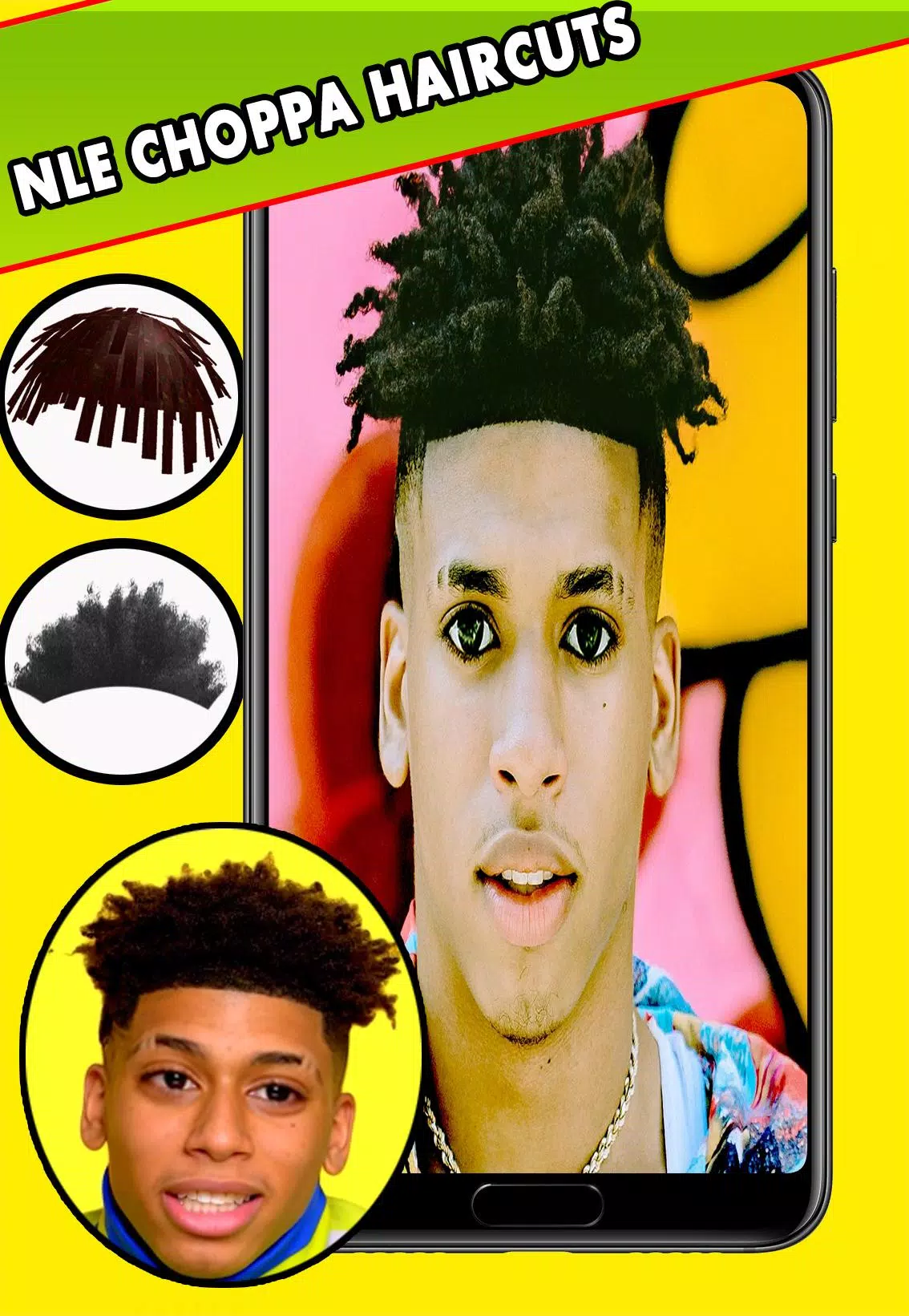 Nle Choppa Haircut Stickers Screenshot3