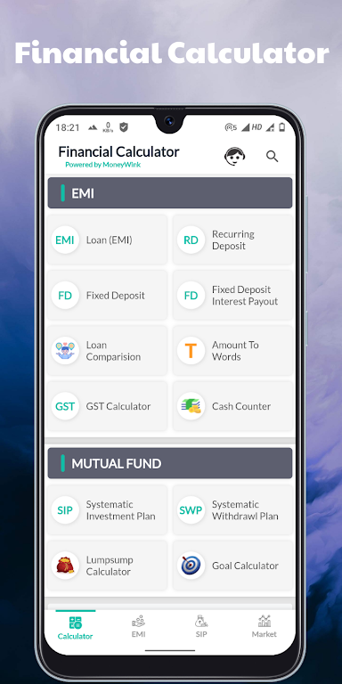 Housing loan EMI calculator Screenshot1