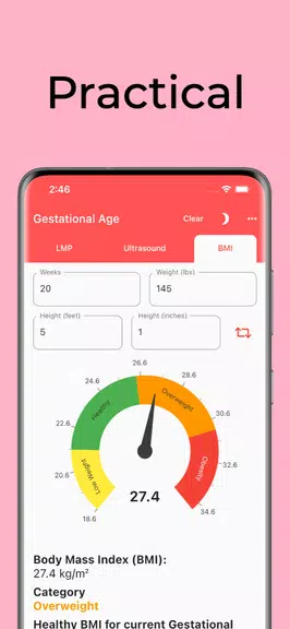 Gestational Age (baby's age) Screenshot3