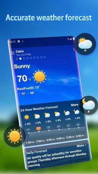 Local Weather Alerts - Widget Screenshot1