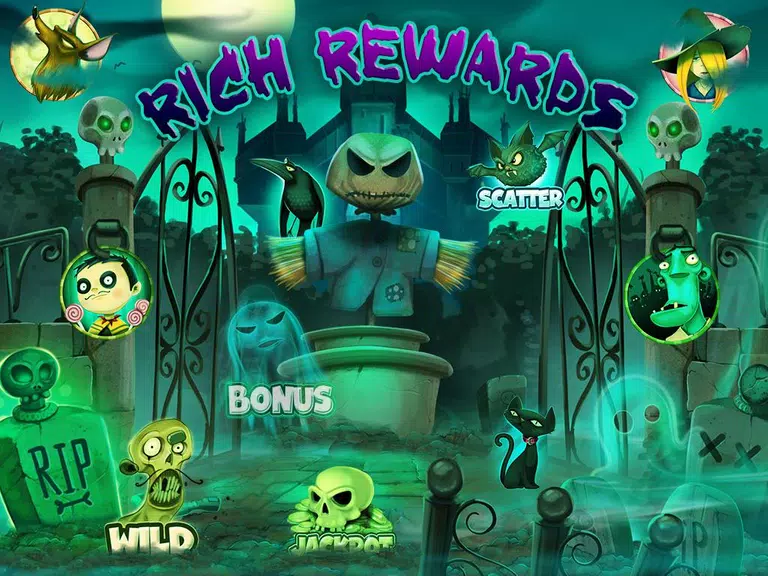 Halloween Casino Slots Game Screenshot1