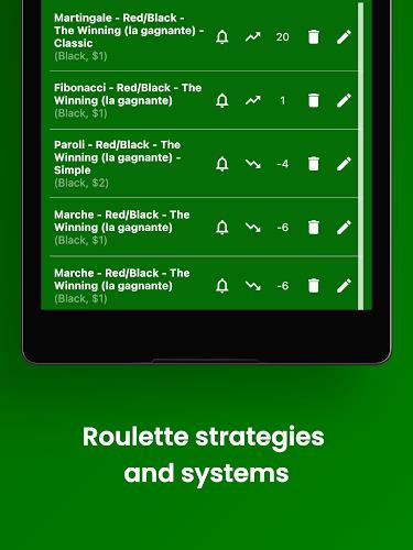 Roulette Dashboard App Screenshot24