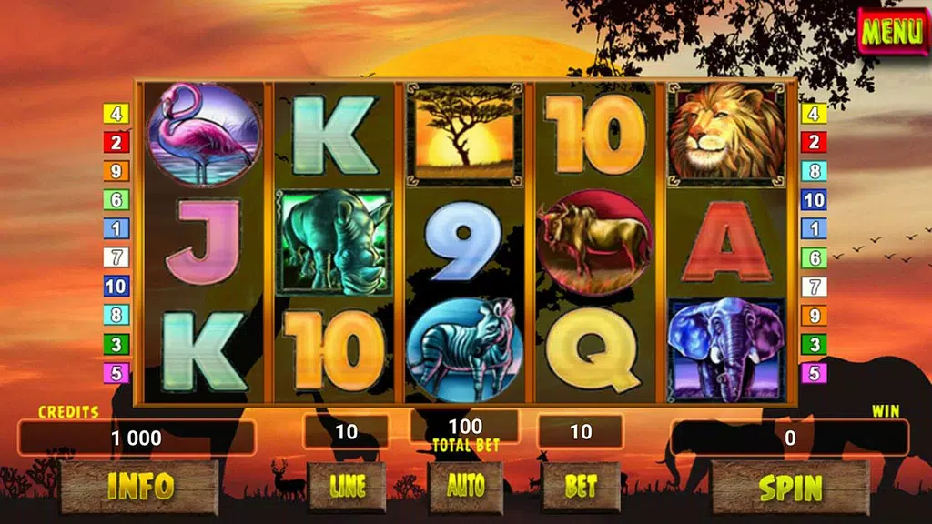 Safari Tour Slot Screenshot1