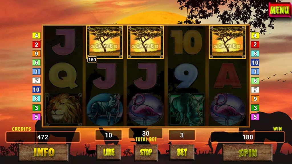 Safari Tour Slot Screenshot3