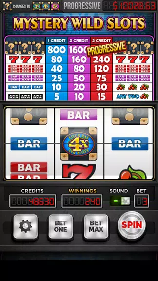 Mystery Wild Slot Machine Screenshot1