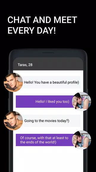 M4M - Gay Chat & Dating Screenshot3