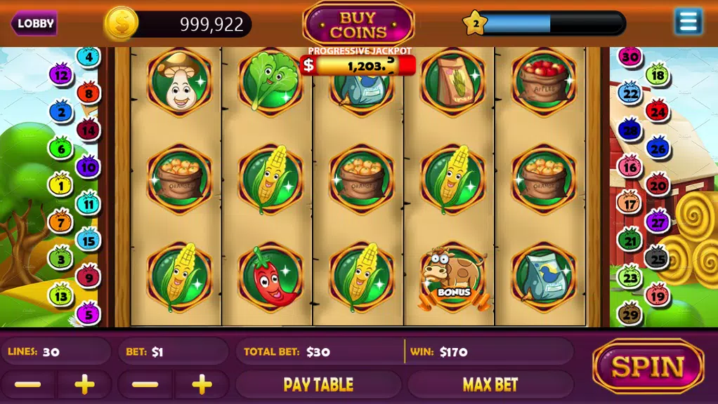 Real Cash Billionaire Storm Slots Screenshot1