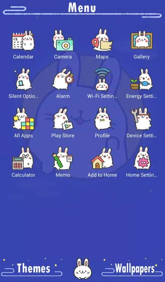 Moon Rabbit Theme Screenshot2