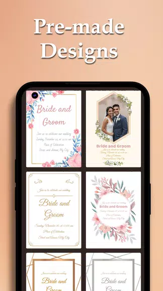 Custom Wedding Cards Maker Screenshot1