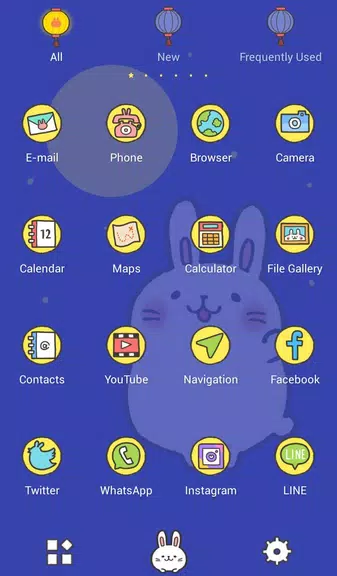 Moon Rabbit Theme Screenshot3