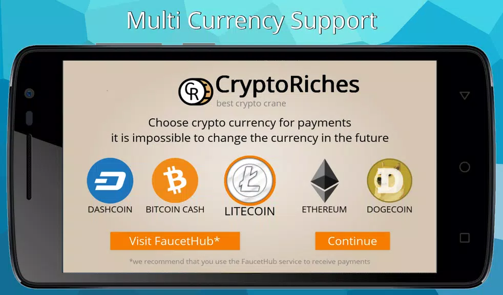 CryptoRiches Faucet Screenshot1