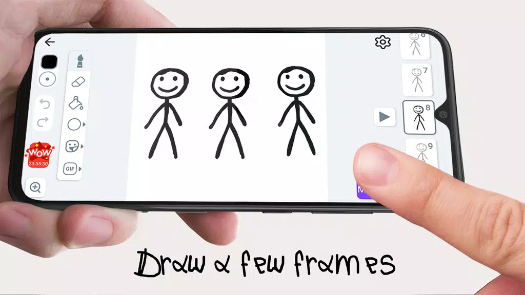 Stickman: draw animation maker Screenshot2