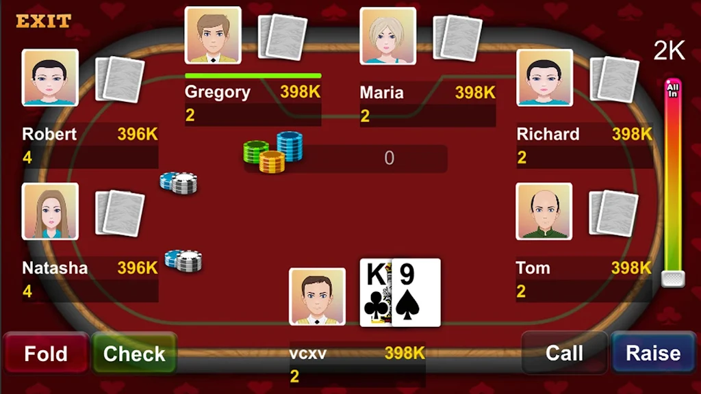 Casino Poker Machine Animals Screenshot2