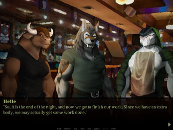 Blackgate the Visual Novel - FanMod Screenshot1