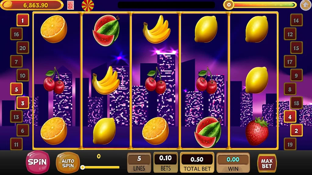 Casino Poker Machine Animals Screenshot4