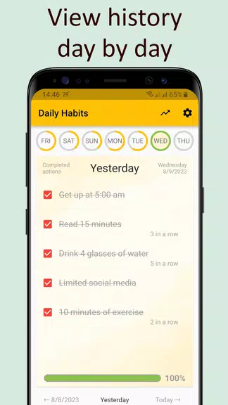 Daily activities tracker Screenshot4