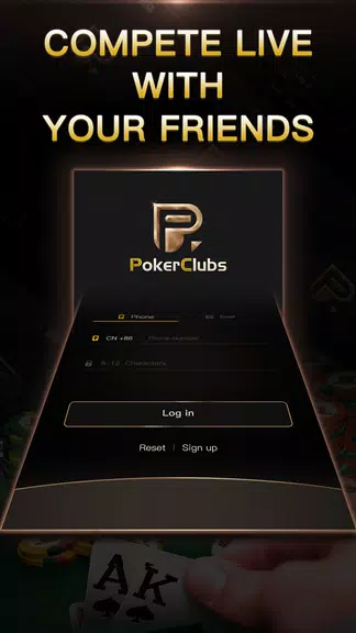 PokerClubs-Global Poker Game Screenshot3