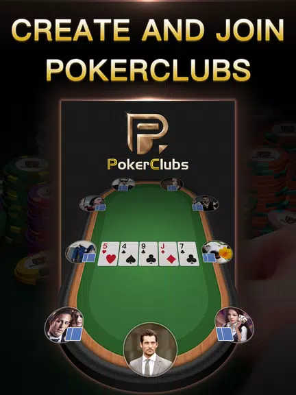 PokerClubs-Global Poker Game Screenshot4