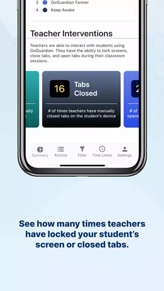 GoGuardian Parent App Screenshot2