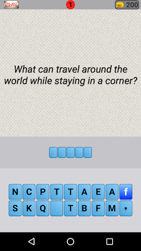 Smart Riddles - Brain Teaser word game Screenshot1