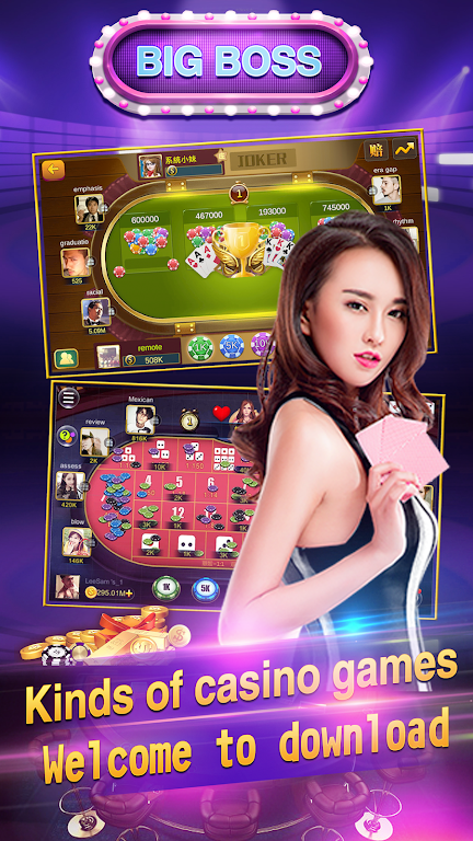 Big Boss Online-free poker app(baccarat,blackjack) Screenshot3