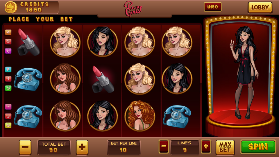 Pin Up Girls Slots Screenshot3