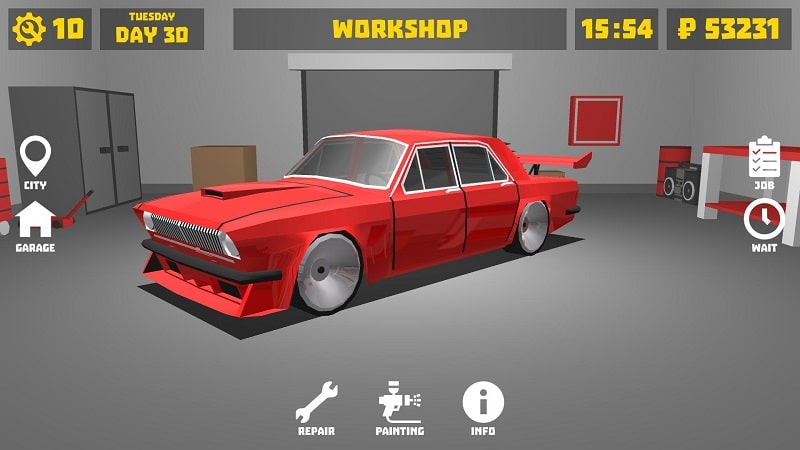 Retro Garage Screenshot2