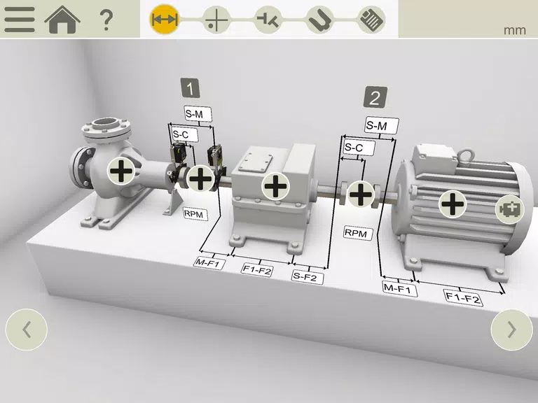 Easy-Laser XT Alignment Screenshot1