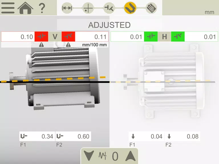 Easy-Laser XT Alignment Screenshot3