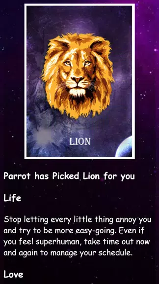 Kili Josiyam Parrot Astrology - Tarot card Reading Screenshot4