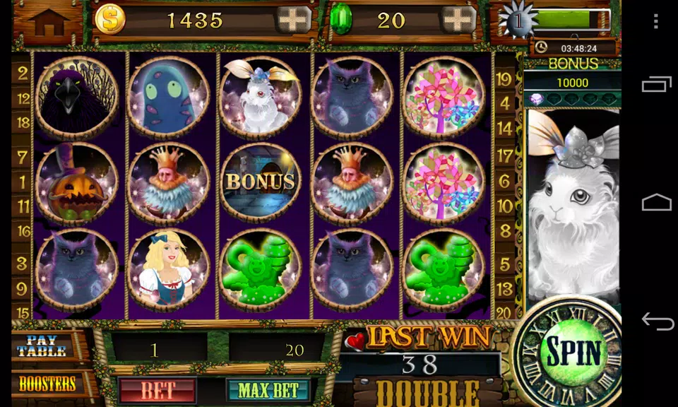 Alice in Magic World - Slots - Free Vegas Casino Screenshot1