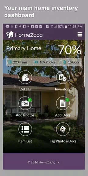 HomeZada Mobile Screenshot1