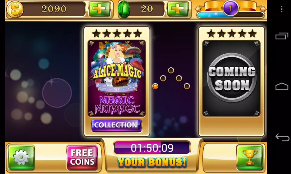 Alice in Magic World - Slots - Free Vegas Casino Screenshot2