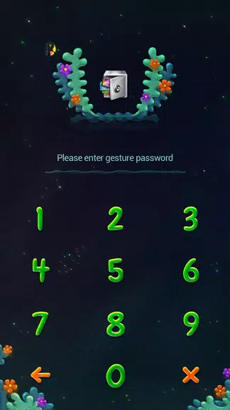 AppLock Theme Lucky Clover Screenshot2